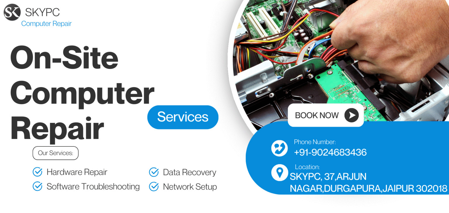 Top 7 Common Computer Problems and How SKYPC Jaipur Fixes Them - SKYPC