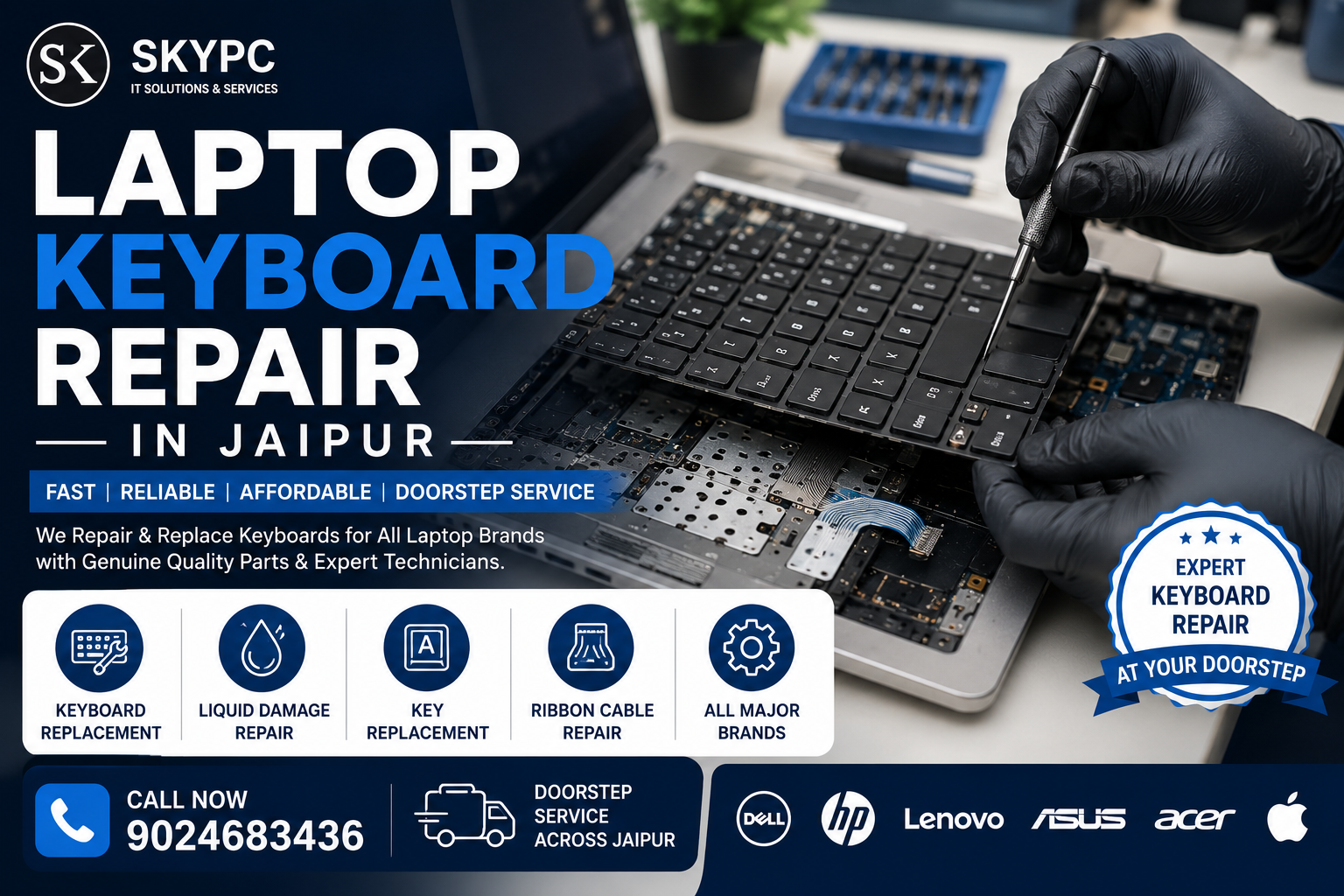 Laptop-Keyboard-replacement-in-jaipur